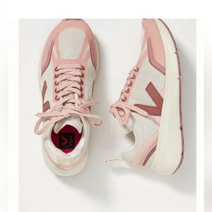 Veja Women's Condor Blush and Cream running Sneakers